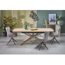 Стол обеденный HALMAR JAMES натуральный/черный/натуральный 160-220/90